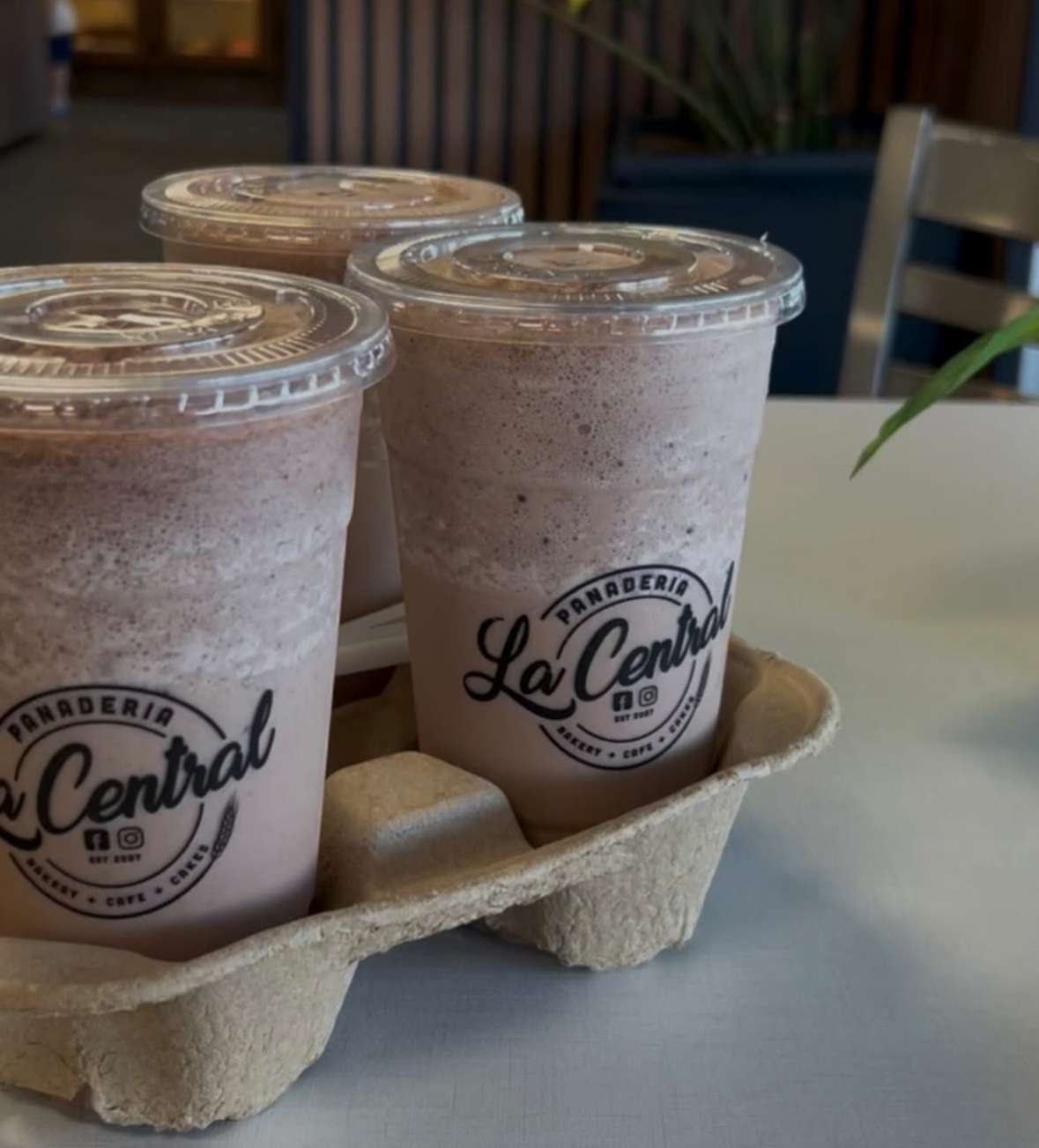 La Central Panaderia custom cups